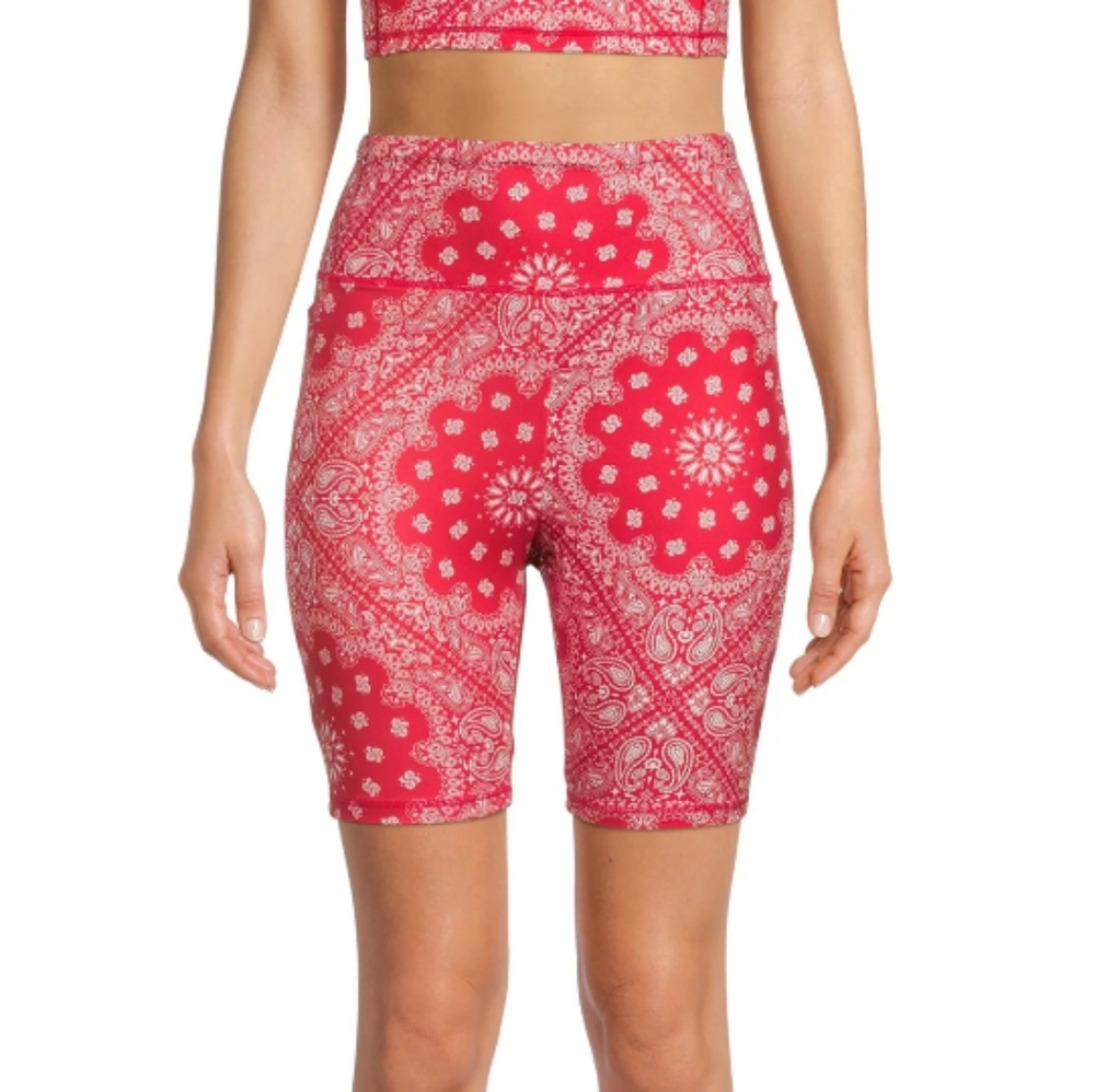 LA Threads Women's Americana 7" Bike Shorts